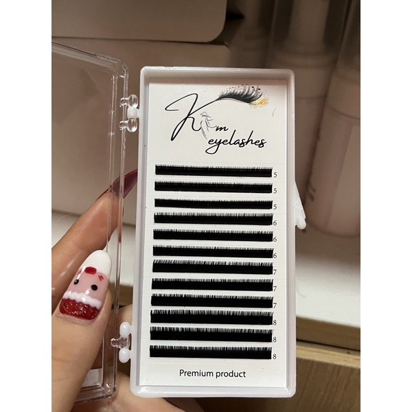 ขนตาล่าง mixsize5-6-7-8mm งอนJ