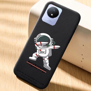 เคสโทรศัพท์มือถือ ซิลิโคนนิ่ม กันกระแทก ลายนักบินอวกาศ NASA รวมทุกอย่าง สําหรับ VIVO Y02