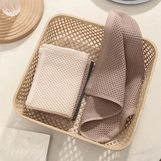 พร้อมส่ง! ผ้าเช็ดจานอย่างดี ผ้าเช็ดโต๊ะ ไม่เป็นขุย อุ้มน้ำได้ดี ไม่อับชื้น เช็ดครัว ผ้าอเนกประสงค์ COTTON100%