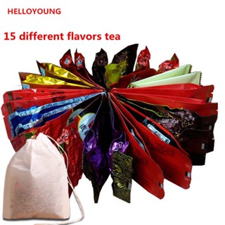 พร้อมส่ง ถุงชาเขียว ชานมอู่หลง กวนอิม ลดน้ําหนัก 15 ถุง