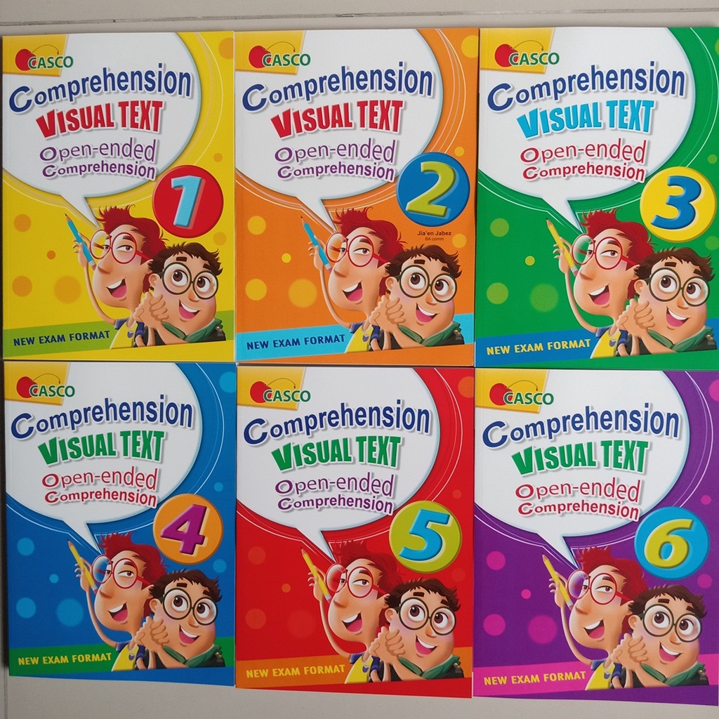 COMPREHENSION VISUAL TEXT PRIMARY 1 - 6