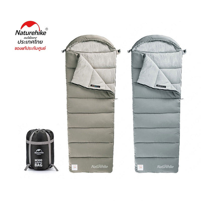 Naturehike Sleeping Bag M180 Lightweight Cotton Sleeping Bag M300 Double Camping Sleeping Bag M400 Washable NH20MSD02