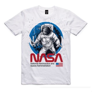 เสื้อยืดใหม่ เสื้อยืดคอตตอน 100% คอกลม สไตล์สตรีท NASA T SHIRT NASA SPACE 008วัยรุ่น ชาย หญิง S-5XL_54