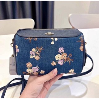 BENNETT CROSSBODY WITH PAINTED FLORAL BOX PRINT (COACH 91450) หายาก รบกวนสอบถามก่อนสั่งนะคะบางทีหมดค่ะ