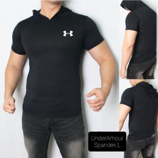 เสื้อยืดแขนสั้น คอกลม พิมพ์ลาย Hoddie สําหรับผู้ชาย