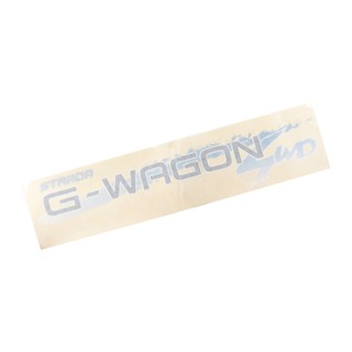 สติกเกอร์กระบะ STRADA G-WAGON แท้ห้าง💯 "G-WAGON 4WD"(MR964921)STRADA G-WAGON 4WD[46009944] (1แผ่น)