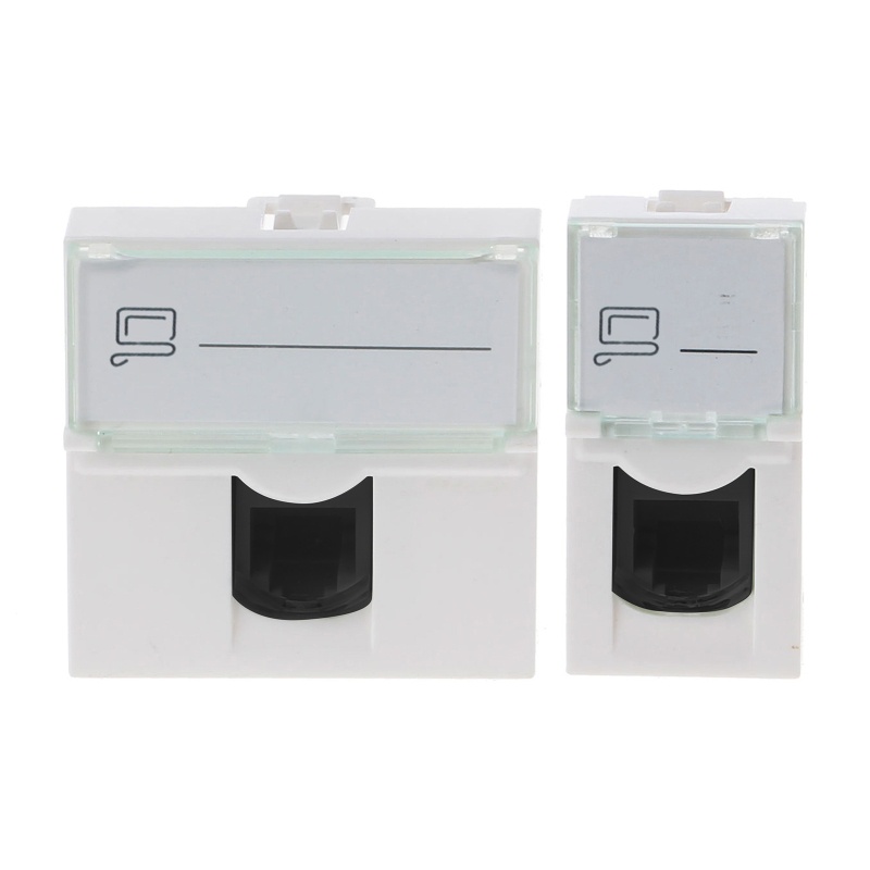 Doublebuy Ethernet Wall Plate Keystone Jack Wall Plate RJ45 Keystone Coupler ใส่หญิง Cat6 Keytone