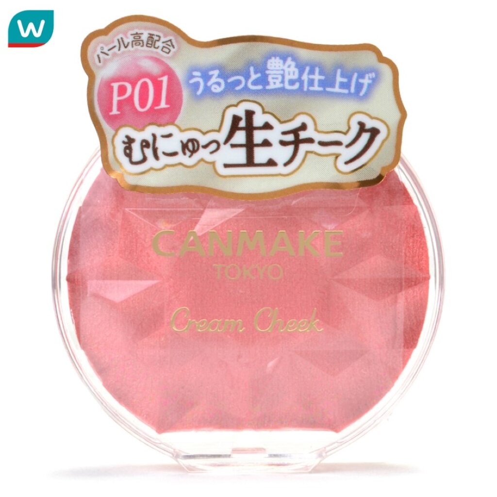 Canmake แคนเมค ครีม ชีค เพิร์ล ไทป์ 3.9ก. 01 พีช แดซเซิล