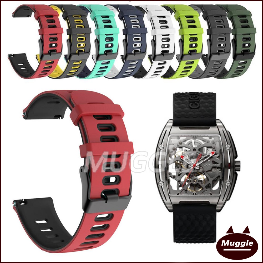 สาย Ciga Design Z series CIGA watch สายนาฬิกาข้อมือซิลิโคน สไตล์สปอร์ต สาย Ciga Design watch CIGA Design X