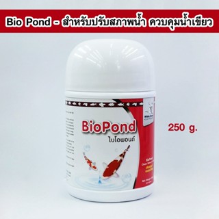 White crane Bio Pond 250 g. ปรับสภาพน้ำ ควบคุมน้ำเขียว