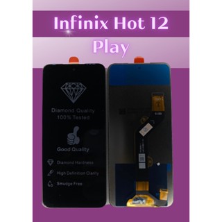 หน้าจอ Infinix HOT12 Play แถมฟรี!! ขุดไขควง+ฟิม+กาวติดจอ อะไหล่มือถือ คุณภาพดี PU Mobile