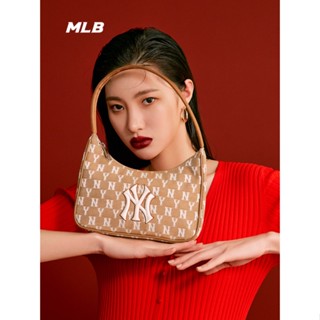 New ของแท้ 💯 MLB ❤️พร้อมส่ง❤️ กระเป๋าMLB HOBO BAG กระเป๋าสะพายข้างNY กระเป๋าถือ กระเป๋าสำหรับผู้หญิง