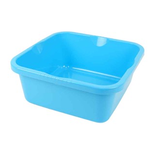 เจซีเจ กะละมังพลาสติก ทรงเหลี่ยม ขนาด 37x37x16 ซม. JCJ plastic basin, square shape, size 37x37x16 cm.