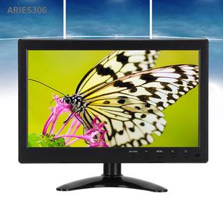 Aries306 หน้าจอ Lcd 1080P 10.1 นิ้ว พร้อมอินพุต Hdmi Vga Bnc Av (100-240V)