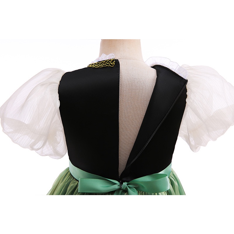 พร้อมส่ง🍀ชุดเจ้าหญิง ชุดแอนนา ชุด disney ชุดแอนนาเด็ก ชุดเจ้าหญิงเด็ก ชุดเเฟชั่นเด็กผู้หญิง สําหรับเด็กผู้หญิง3-10 ขวบ - รูปที่ 5