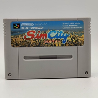 Sim City เล่นได้ ตลับแท้ SFC