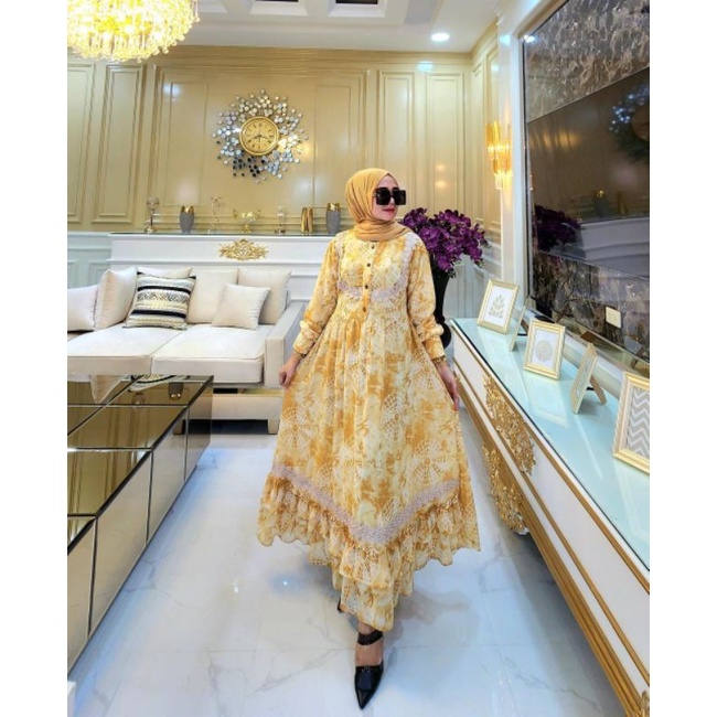 Erina Midi Dress By Nabil