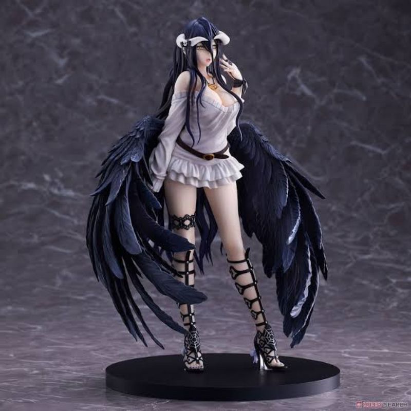 GSF 22ซม.Overlord Albedo So-Bin อะนิเมะ Overlord III Albedo ตุ๊กตาขยับแขนขาได้ Albedo Figurine Ainz 