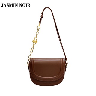 Jasmin NOIR กระเป๋าสะพายไหล่ กระเป๋าถือ หนัง PU สําหรับสตรี