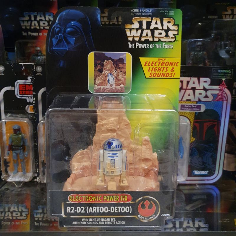 Star wars kenner R2D2 Light & Sound 3.75 1996