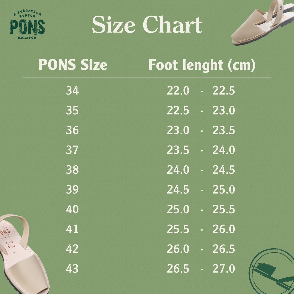 รองเท้า Pons รุ่น 510 สี Arena(C-001)