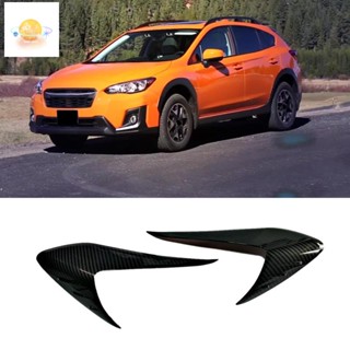 สติกเกอร์ตกแต่งคิ้วไฟหน้ารถยนต์ ABS สําหรับ Subaru XV 2012-2016