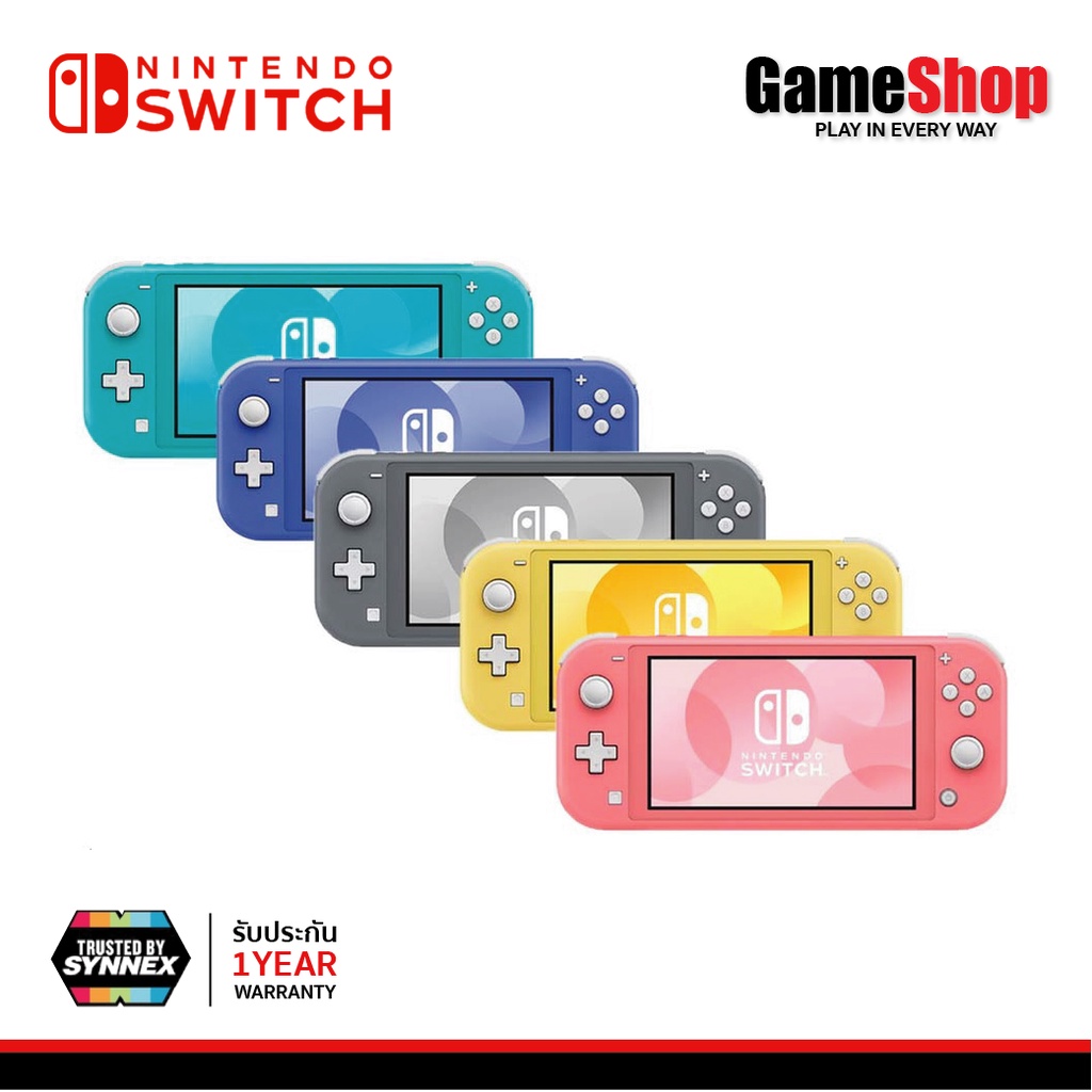 Nintendo Switch Lite / Lite Pokemon Dialga &amp; Palkia Edition นินเทนโด้ สวิตช์ ขนาดพกพา (รับประกันศูนย์ไทย Synnex)