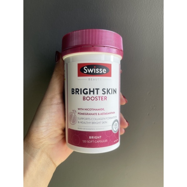 Swisse Bright Skin Booster 120 Capsules Exp. 03/27