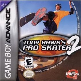 ตลับ GBA Tony Hawks Pro Skater 2 game x treme สเก็ตบอร์ดตลับผลิตใหม่