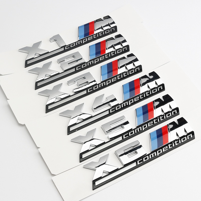 สติกเกอร์ตราสัญลักษณ์โลโก้รถยนต์ BMW M2 Thunder Version สําหรับ BMW M Power M1 M2 M3 M4 M5 M6 X1M X2M X3M X4M X5M X6M