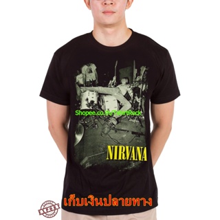 เสื้อยืดวินเทจเสื้อวง Nirvana เสื้อ เนอร์วานา เสื้อคอฟิต แฟชั่น เสื้อวินเทจ RCM1703S-5XL_20