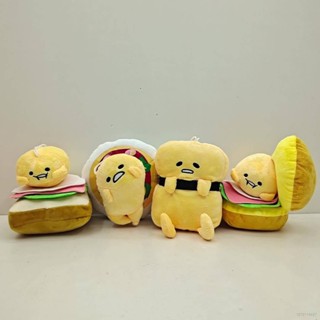 Gudetama ตุ๊กตาซูชิ แฮมเบอร์เกอร์ ไข่ขี้เกียจ ของเล่นสําหรับเด็ก