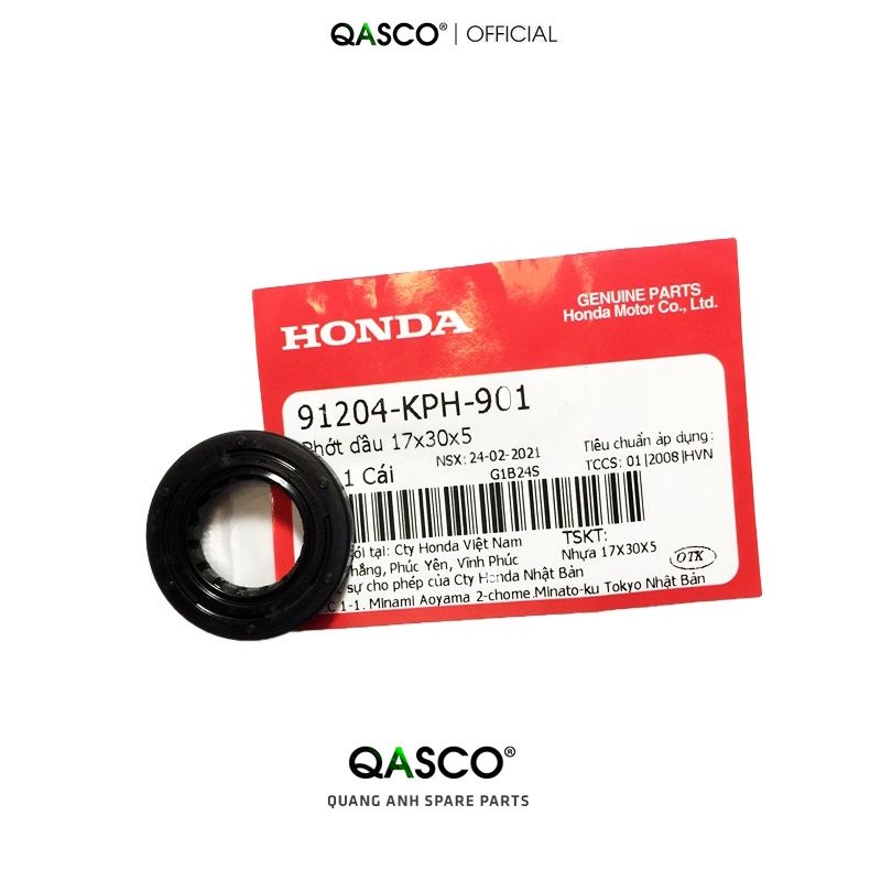 ซีลน้ํามัน HONDA ขนาด 17x30x5 |91204KPH901_A1627