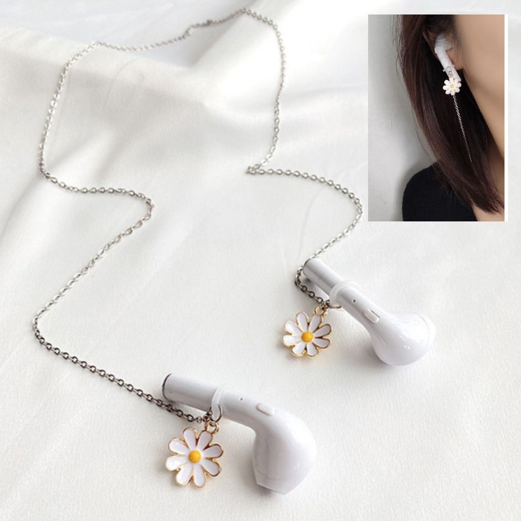 สายคล้องแว่น คล้องหูฟัง 2IN 1 ใช้ได้กับแว่นทุกแบบทุกขนาด หูฟังไร้สาย