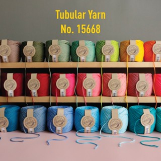 MOMOTARA No. 15668  เส้นด้ายกลม Yarn เชือกกลม Tubular Yarn ขนาด 0.3 ยาว 200 หลา