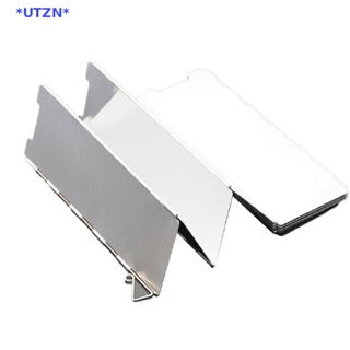 UTZN&gt; 8 Plate Foldable Gas Stove Outdoor Camping Cooking Windbreak Camping Equipment new