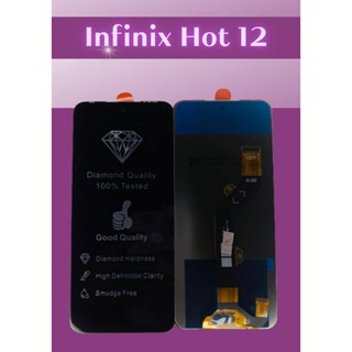 หน้าจอ Infinix HOT12 แถมฟรี!! ขุดไขควง+ฟิม+กาวติดจอ อะไหล่มือถือ คุณภาพดี PU Mobile