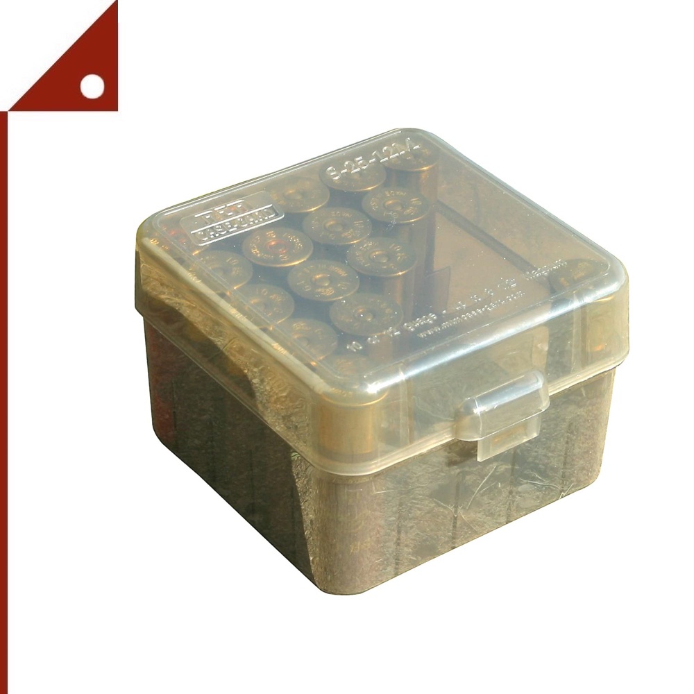 MTM : MTMS25-12M-41* กล่องใส่กระสุน 25 Round Shotshell Box, Clear Smoke