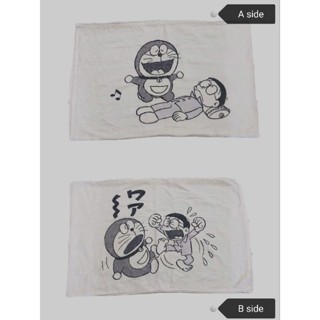 ปลอกหมอน ผ้าฝ้าย พิมพ์ลาย Doraemon and Nobita Sarung Bantal