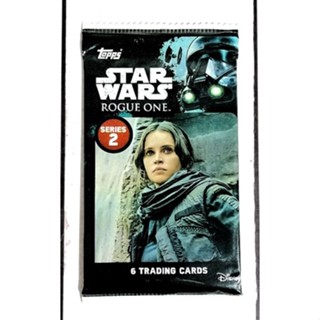 (Sealed Pack) ซองสุ่มการ์ด TOPPS STAR WARS : ROGUE ONE (SERIE 2) TRADING CARDS