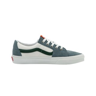 [ของแท้ ส่งฟรี จากไทย] VANS SK8-LOW VARSITY CANVAS BLUE/GREEN