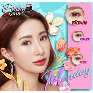 PitchyLens Monday Eff.19 Brown ใหญ่