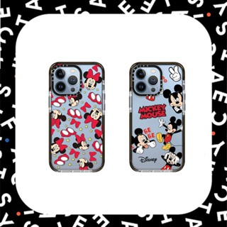 Casetify เคสโทรศัพท์มือถือ ซิลิโคนนุ่ม TPU ลายการ์ตูนมิกกี้ มินนี่ สําหรับ iPhone 7 8 X XR XS 11 12 13 14 Plus Pro Max