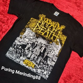 เสื้อยืด ลาย Napalm Death Scum