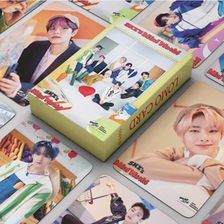 โปสการ์ดอวยพร อัลบั้ม LOMO 2023 SEASONS GREETINGS สําหรับเด็ก 55 ชิ้น ต่อกล่อง (พร้อมส่ง)