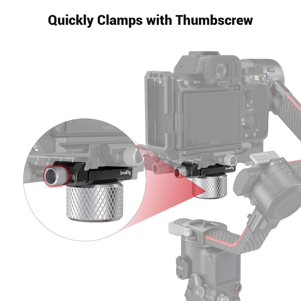 SmallRig Counterweight Kit for DJI RS/RS 2/RSC 2/RS 3/RS 3 Pro & ZHIYUN Crane 2S/3S/Weebill-S & Moza Air 2/AirCross 2 3125