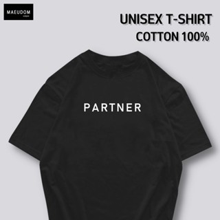 [ปรับแต่งได้]เสื้อยืด PARTNER  ราคาถูก กำลังฮิต ผ้า Cotton 100% ซื้อ 5 ฟรี 1 ถุงผ้าสุดน่ารัก_12