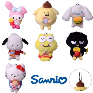 พวงกุญแจ จี้ตุ๊กตา Sanrio Mymelody Cinnamoroll น่ารัก ของขวัญสําหรับเด็ก