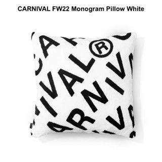 CARNIVAL FW22 Monogram Pillow White