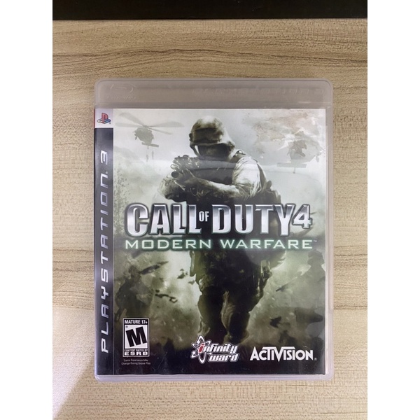 แผ่นเกมส์ (ps3) Call of Duty 4 Modern Warfare มือสอง